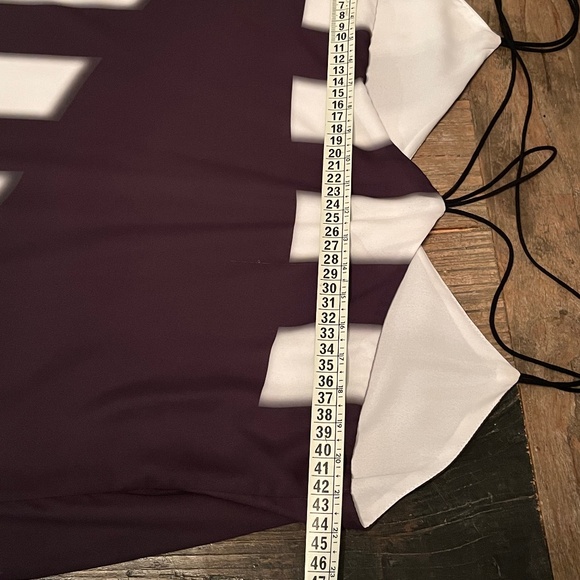 Bardot - Striking Black & White Asymmetrical Slip Dress - Size M - Picture 5 of 5